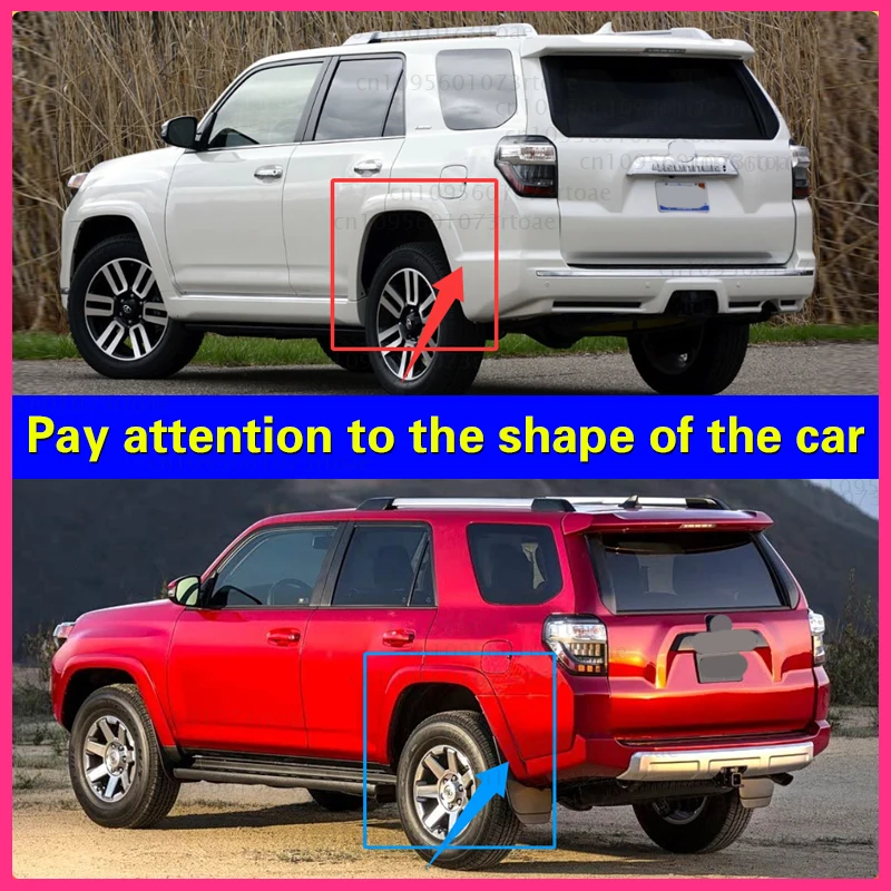 Mud For Toyota 4Runner 5th Gen Accessories 2011 - 2024 Car Mudguards Splash-proof Guards Fender Parts 2022 - 2012 2013 2018 2020