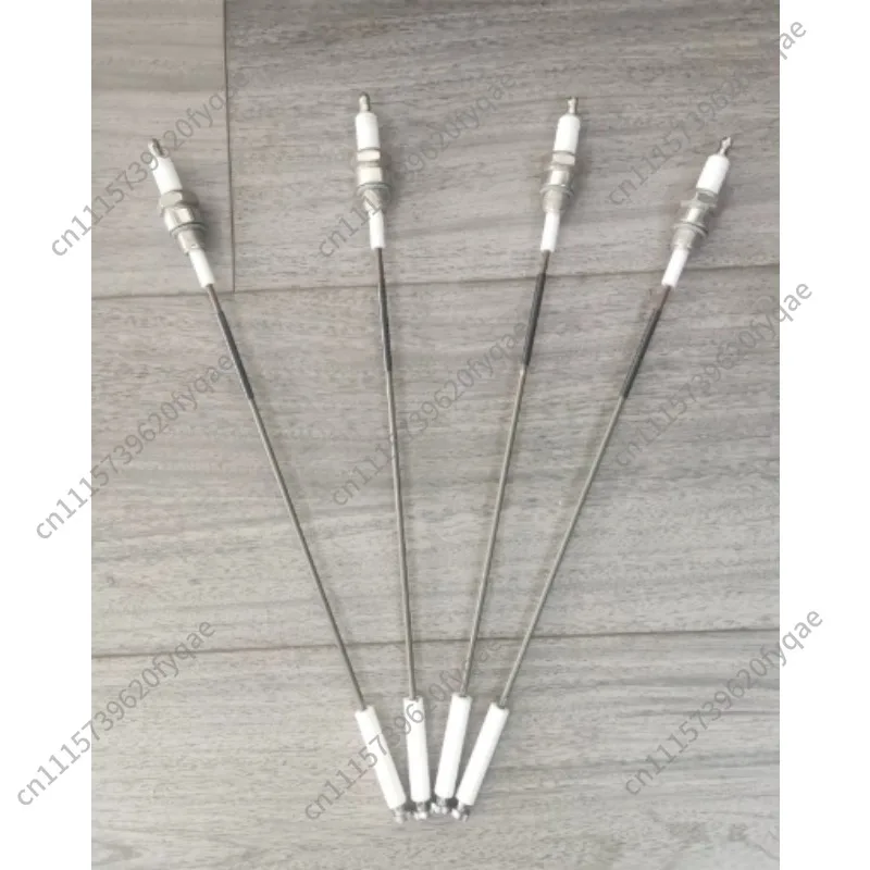 Ceramic Ignition Electrode Ignition Rod, High Temperature Probe Spark Plug with Plum Blossom Nozzle for Kiln Burner