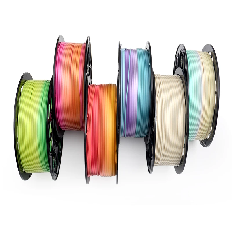 

Wholesale Matte PLA 3D Printing Filament 1.75mm 1kg Low Warping for FDM 3D Printers Artistic/Functional