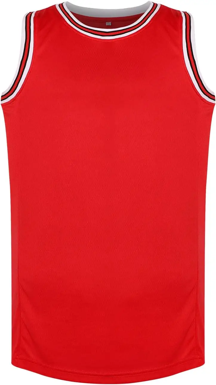 Blank Basketball Jersey,Men's Mesh Athletic Sports Shirts Black Yellow White Blue Red XS-4XL