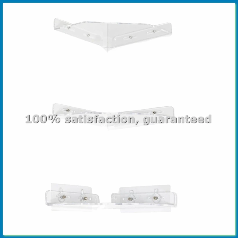 3Pcs Small Triangle Wall Shelf Floating Shelves Bathroom Shelves for Kitchen Bathroom Bedroom-A69M