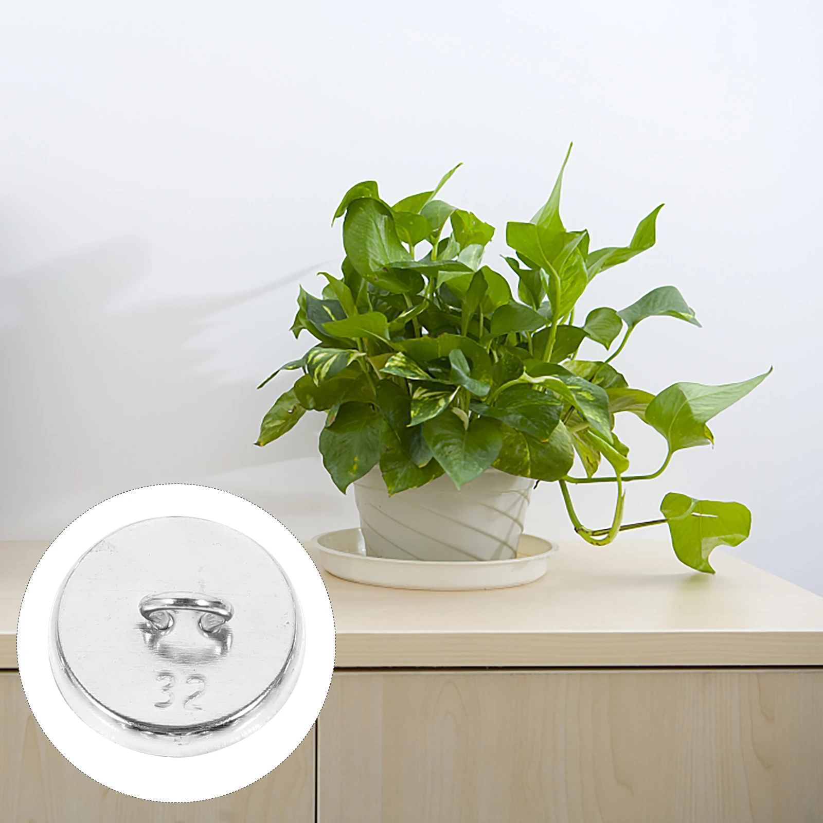 

50pcs Metal Plant Anchors For Climbing Plants Sturdy Garden Support Vine Holders Indoor Outdoor Use Green Suitable For Pothos