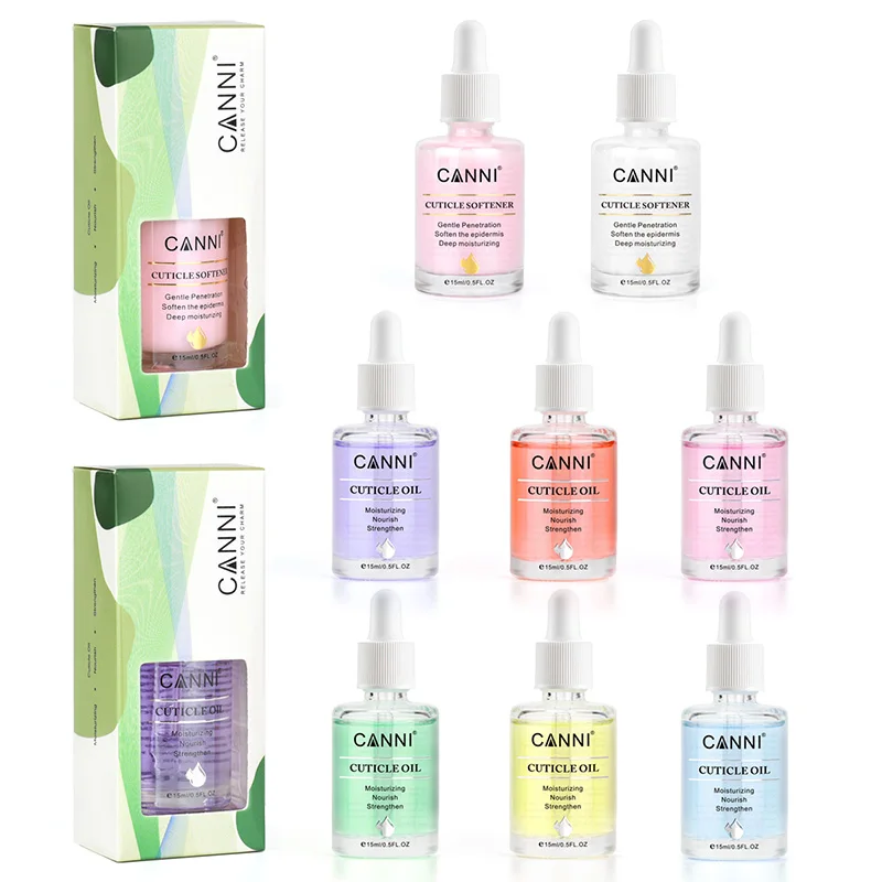 15 ml CANNI Nagelhautöl Nagelgelpoliermittel Maniküre Nagel Hautpflege Feuchtigkeitsspendend Nähren Stärken für Gel Nagelhautenthärter – Detail 3