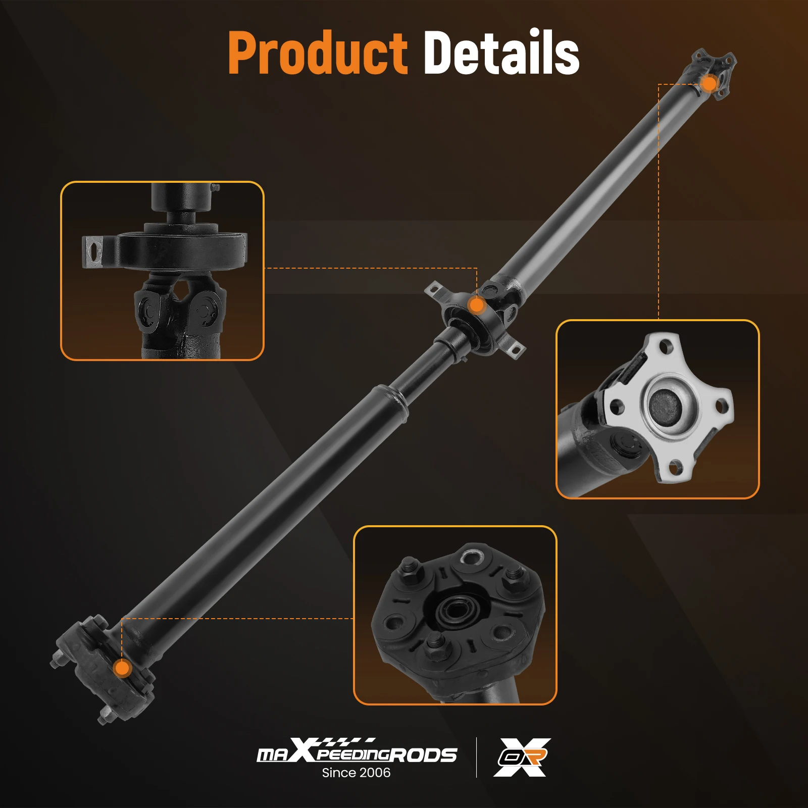 Poros Penggerak Belakang Prop Drive Shaft Untuk BMW E90 325i 328I 2006-2013 26107551199 26107527355 431-50182