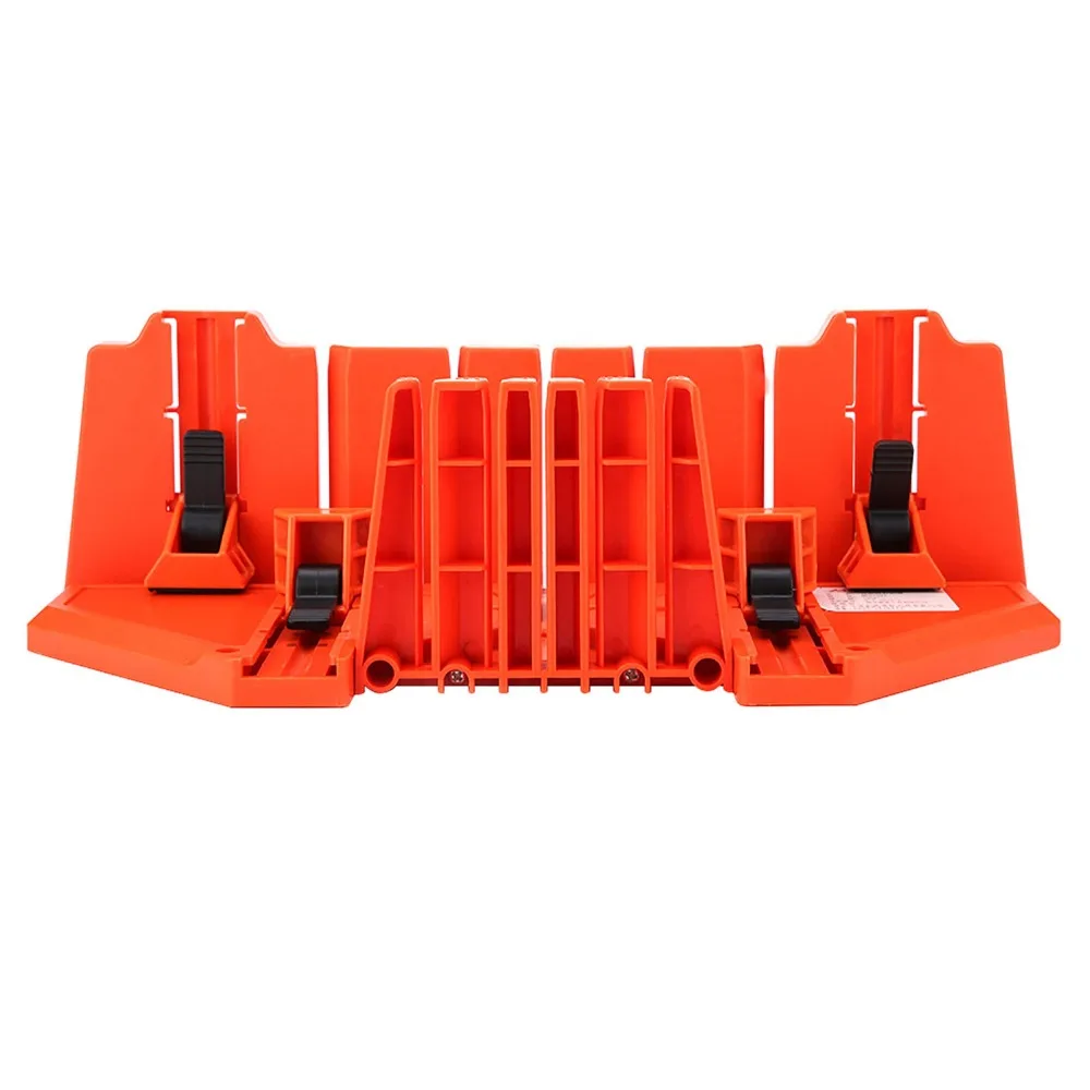 

14-дюймовый зажимной угловой блок из АБС-пластика 22.5 ° , 45 ° , 90 ° Угломер для резки с 4 противоскользящими зажимами, регулируемый, для пилы-углоугольника