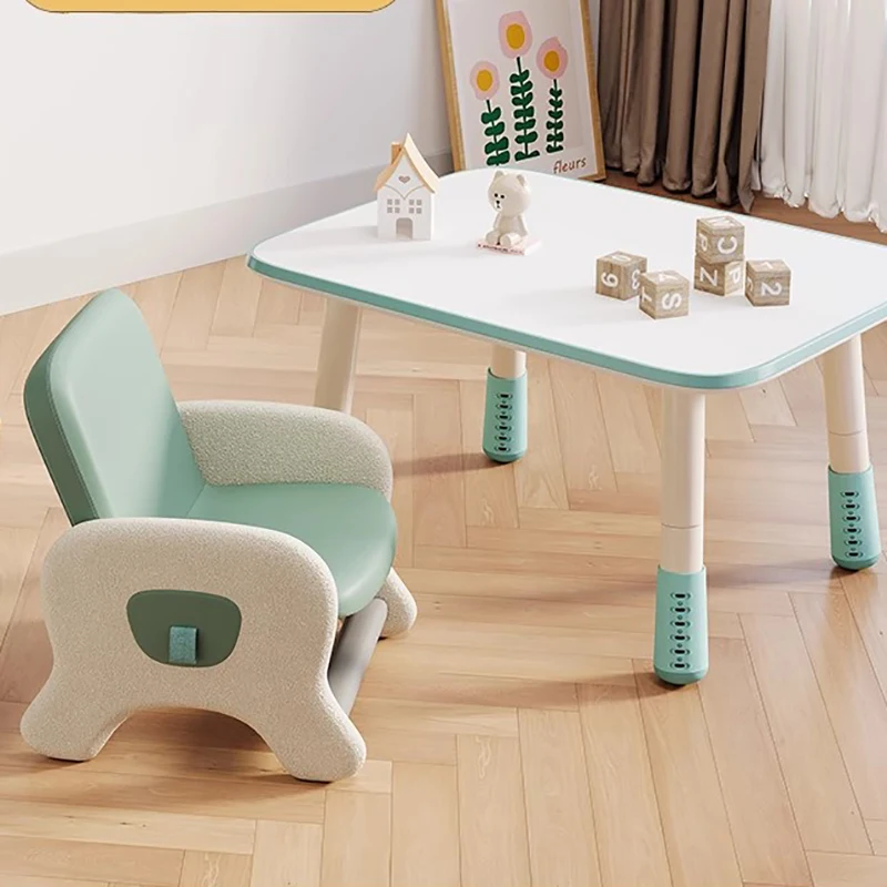 Kids Desk Children\'s Baby Highchair Study Table Chair Set Student Elementary Furniture Desks Mesitas De Noche Toddler Child