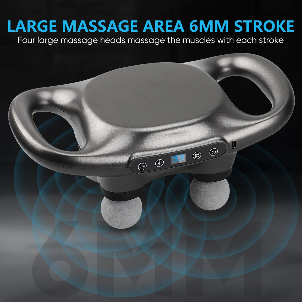 Comfort Personal Massager Pain Relief Handheld Percussion Body Massager Back Massage Gun