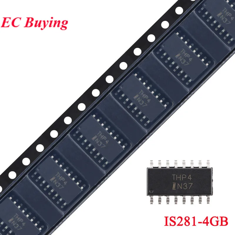 20PCS/1PC IS281-4GB IS281-4 IS281 THP4 SOIC-16 4-channel Optical Isolator Transistor Output Optocoupler Chip IC