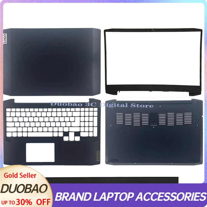 

NEW For Lenovo IdeaPad Gaming 3 15IMH05 15ARH05 Laptops Screen LCD Back Cover Front Bezel Hinges Case Palmrest Bottom Shell