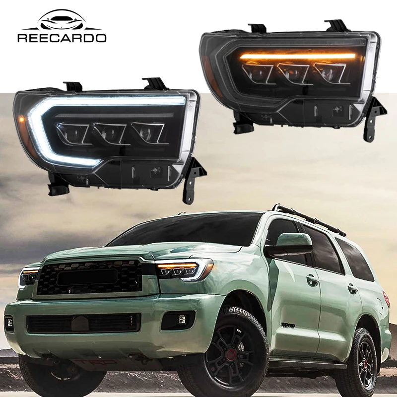 

LED Auto Headlights For Toyota Innova 2012-2015 LED Light Car Parts Accessories Head Lamp Auto Sequential Lighting