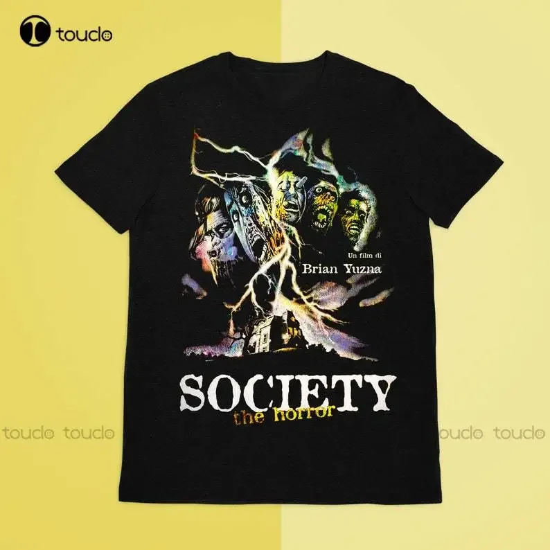 Society T-Shirt, Retro Horror, Horro Fan, Vintage Movie, Vintage Poster, Horror Collector Gift Digital Printing Tee Shirts