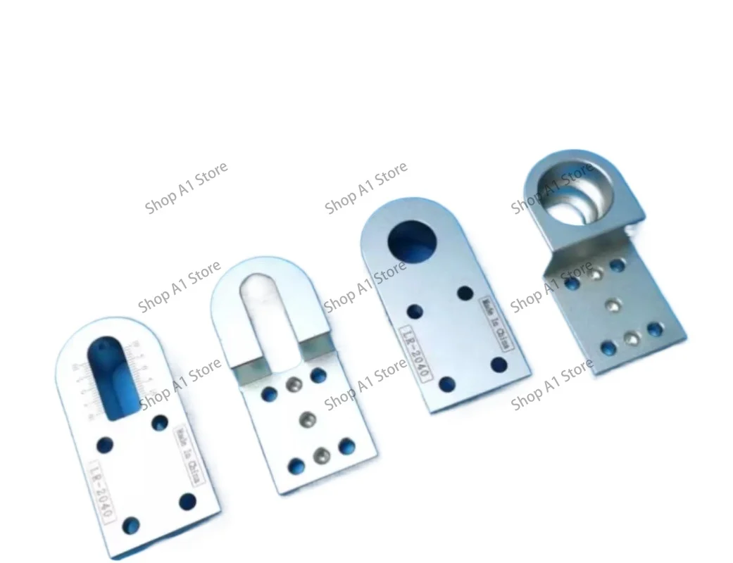 2040 belt conveyor roller adjustment tensioning seat assembly line accessories transmission 4020 aluminum head tail fixing seat