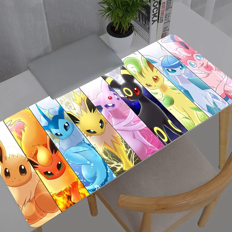 XXL Mouse Pad Anime Pokemon Pikachu Gamer Computer Mousepad durable Gaming Accessories Tablet Varmilo Keyboard Mausepad