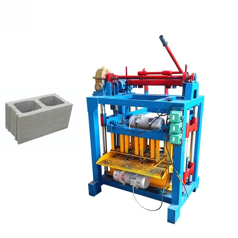 

Cement Hollow Block Making Machine Concrete Block Forming Machine Manual Brick Making Machine