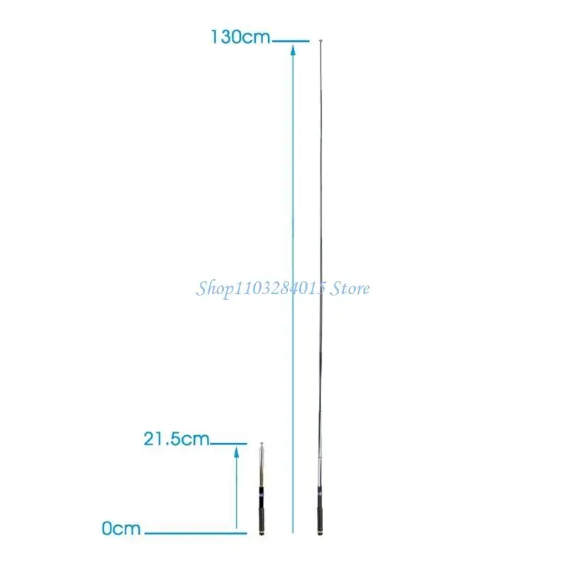 Antena rádio com conector BNC R6FF para V80 IC-V82 IC-U82 para TK310