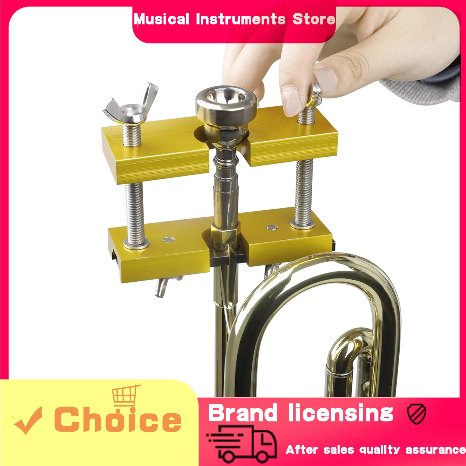 Trumpet Mouthpiece Puller Brass Wind Instrument Profession Part for Horn Trombone Trumpet Euphonium Mouth Remover Extractor Tool