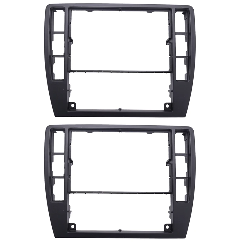 2X 3B0858069 Interior Dash Center Console Trim Bezel Panel Radio Face Frame For PASSAT B5 2001 2002 2003 2004 2005