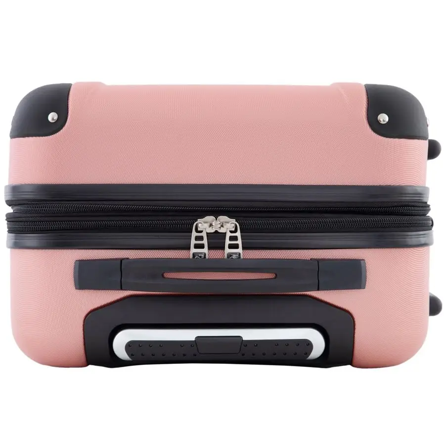 Hardside Expandable Spinner Luggage, Rose Gold, 20 CarryOn