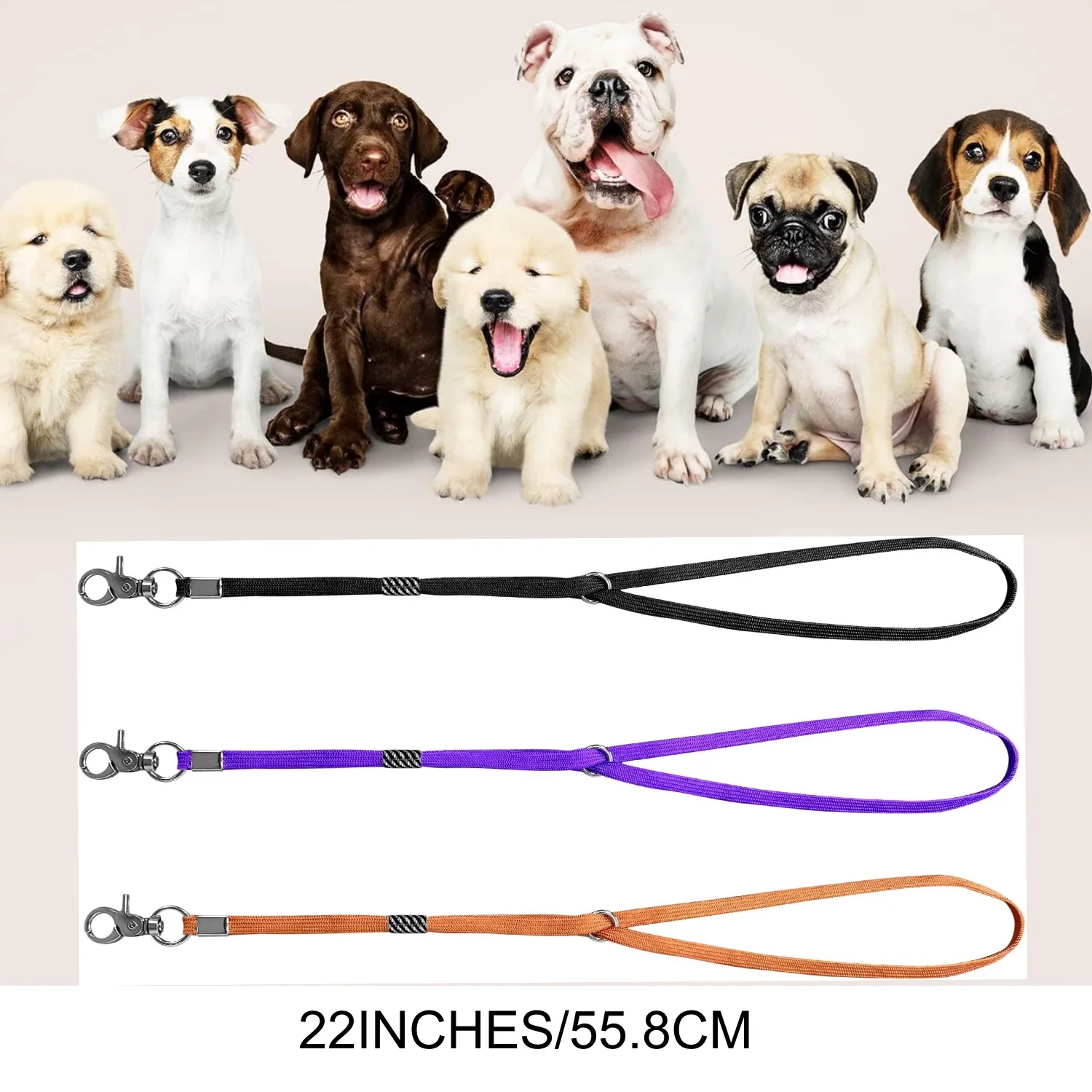 Pet Grooming Loop for Dogs Nylon Restraint Noose Adjustable Slip Rope Dog Grooming Supplies for Dog Grooming Arm