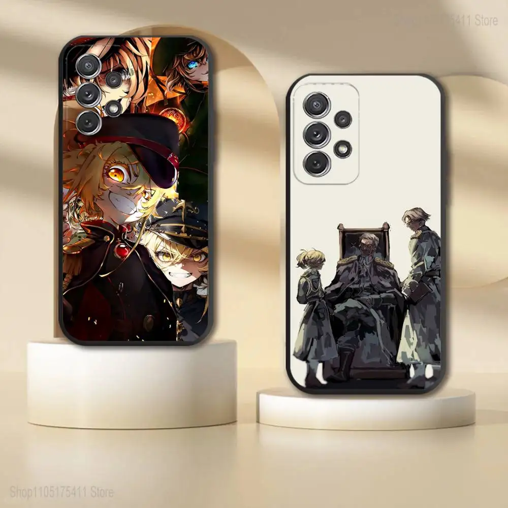 

Youjo S-Senki Anime Phone Case For Samsung S 25,24,23,22,30,21,10,9,Ultra,Plus,Lite,FE,4,5G Black Soft Case
