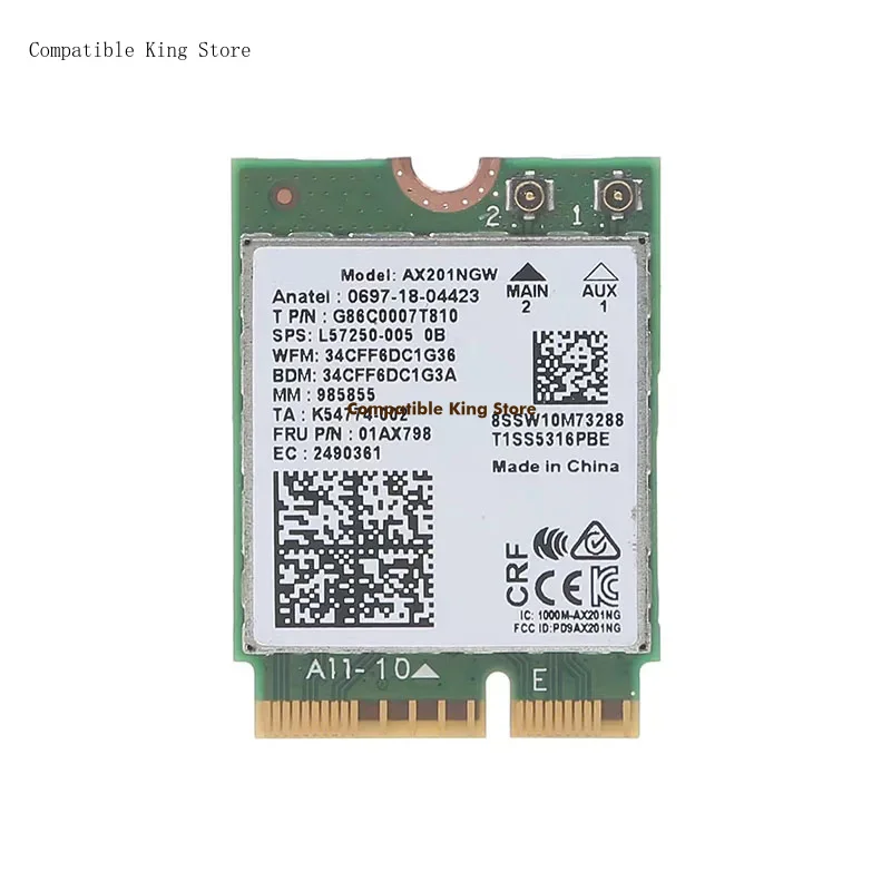 Wi-Fi-карта D AX201NGW для HP EliteBook 830 G7 L57248-002