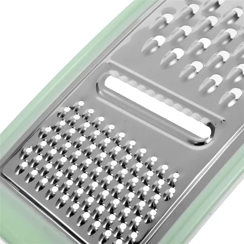 Grattugia multifunzione in acciaio inossidabile Utensile da taglio per verdure da cucina Trituratore per carote Grattugia per verdure Utensile da cucina per frutta