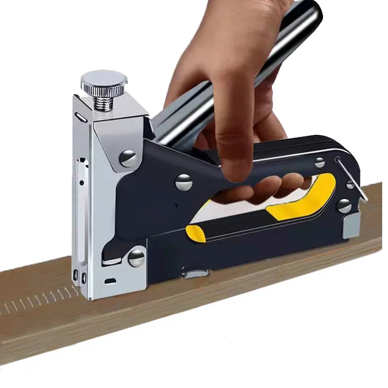 

Heavy 3-in-1 Staple Gun Kit with Staple Remover and Staples Kit for DIY Pro Upholstery Fixing Material Decor Carpentry Furniture