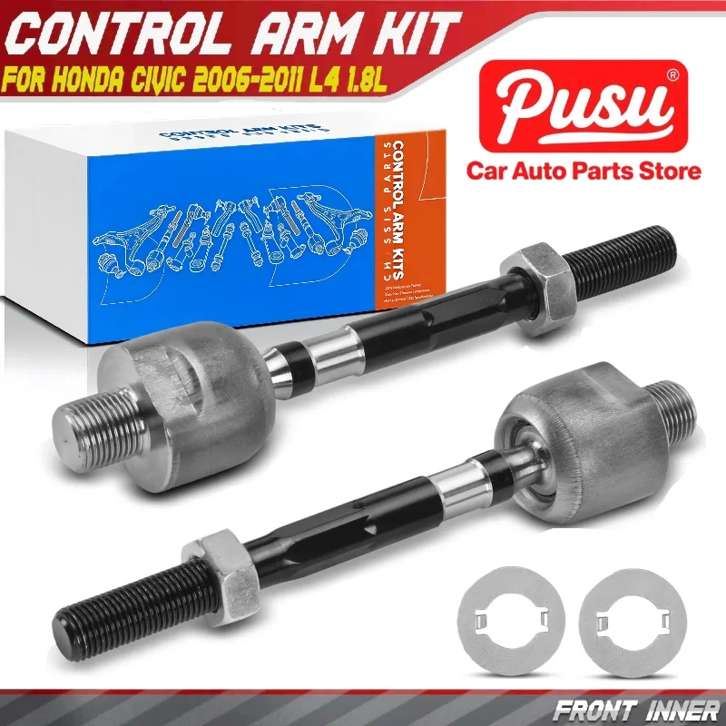 

PUSU 2 шт. передняя внутренняя рулевая тяга для Honda Civic 2006 2007-2011 L4 1.8L EV800246, 53010SNAA01, 53010SNEA01 53010-SNA-A01