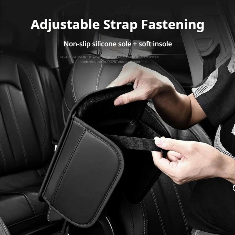 

Car center console protective pad armrest storage box pad with storage bag suitable for Peugeot 206 207 307 308 406 407 408 508