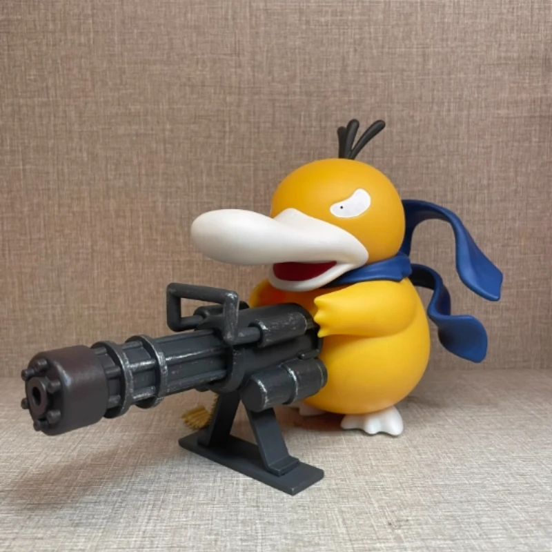 الكرتون البوكيمون جاتلينج بندقية سيدوك الدائمة الموقف عمل الشكل جمع نموذج سيارة زخرفة سطح المكتب ديكور لعبة مفاجأة هدية