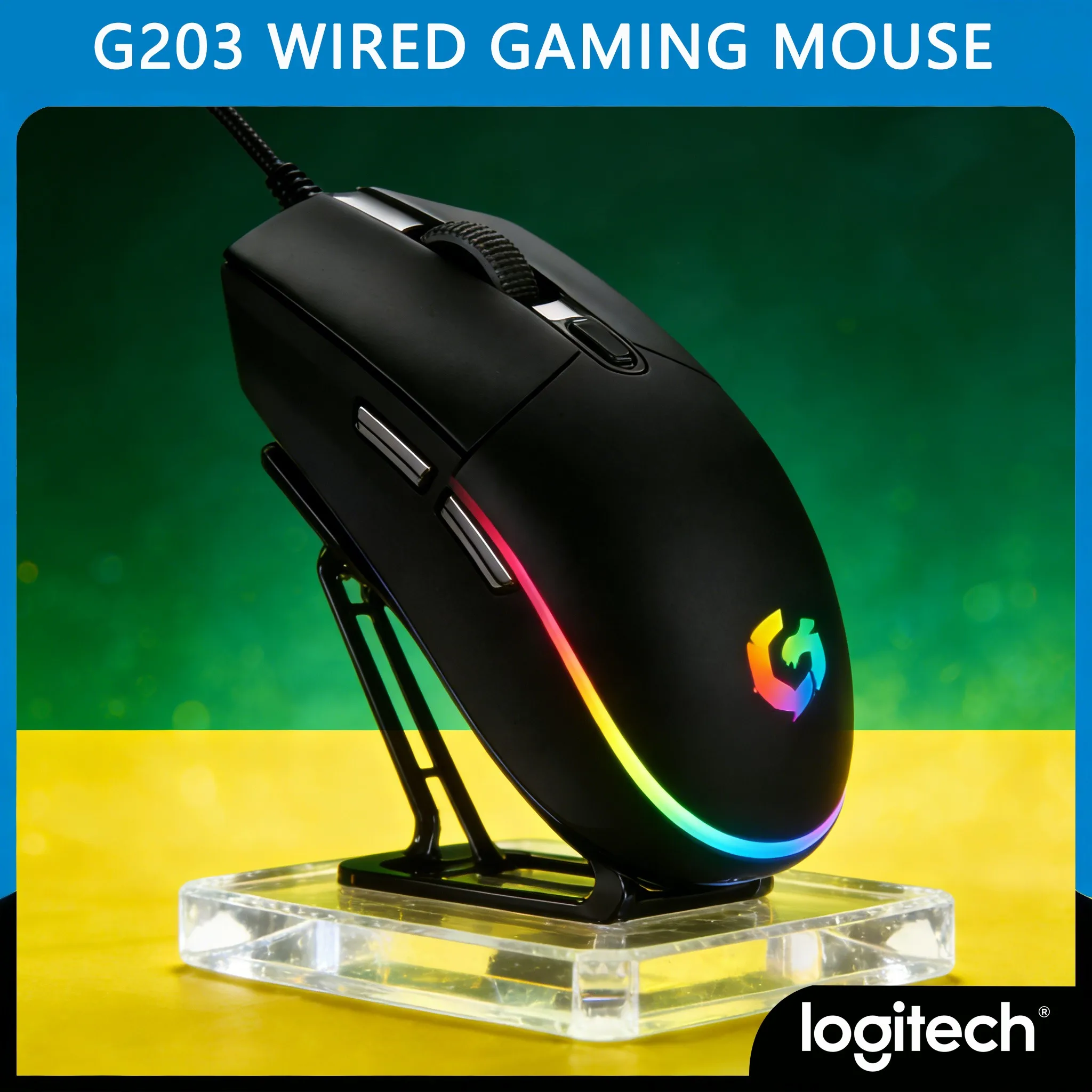 

Logitech G203 - Ideal for Small Handed Gamers