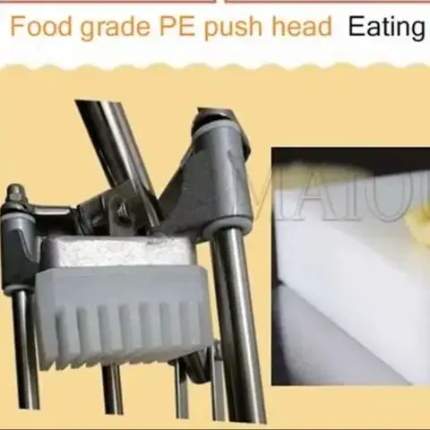 Wolf Teeth Knife Potato Wave Cutting Machine