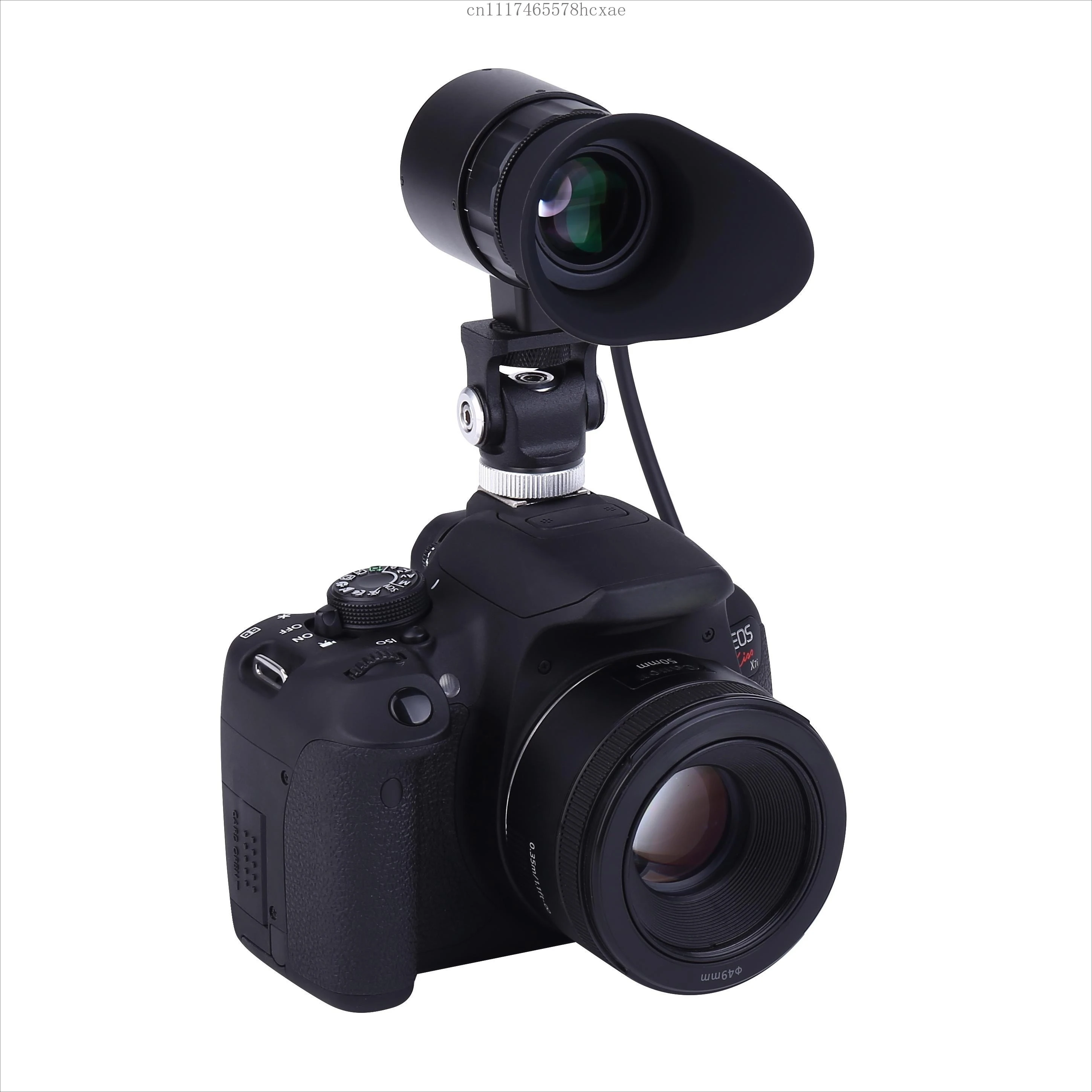 V780H-EVF Portable Large-Screen HDMI-Compatible Electronic Viewfinder Photography Camera External Display, with Hot Shoe Mount