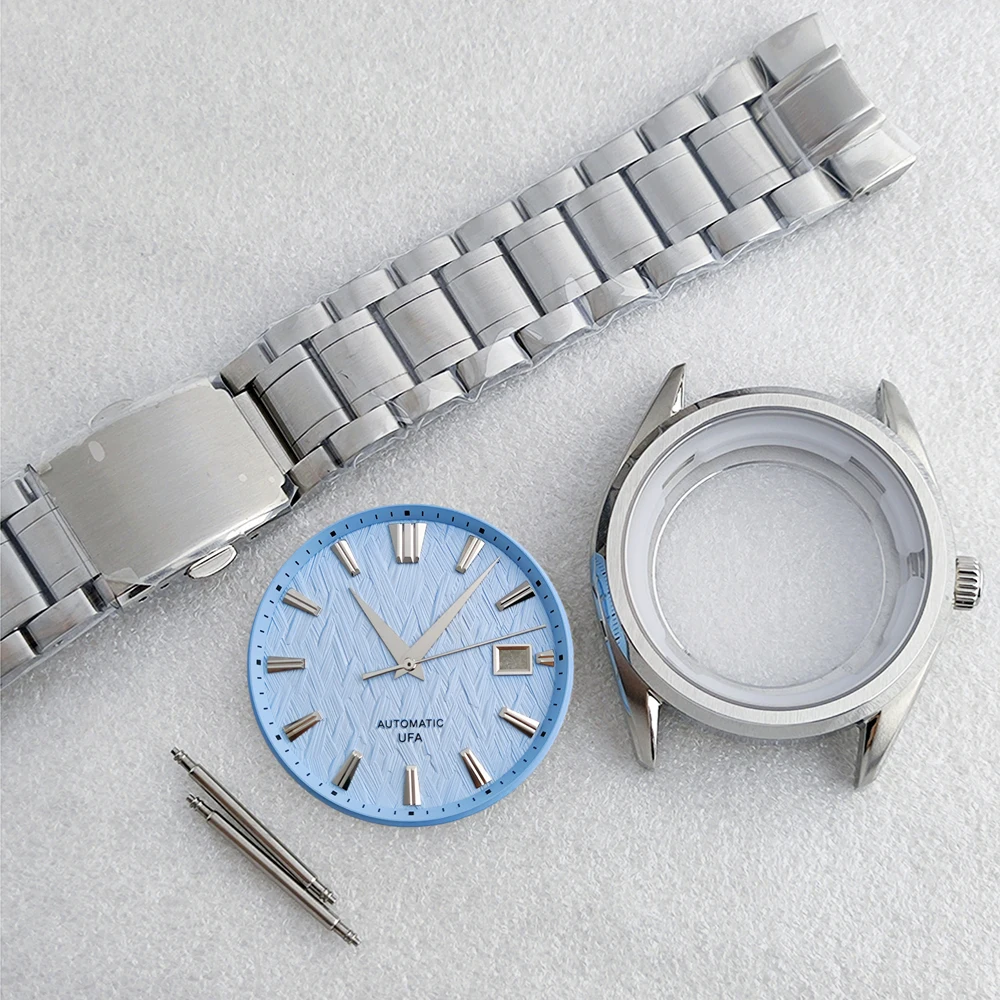NH35 39mm Watch Case + 33.5mm Watch Dial Custom Logo Dial for GS Kit Fit NH35 Movement Mechanical Watch Modification Accessories view 4