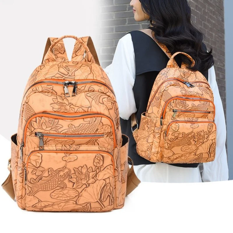 

High-End Business Tote Bag With Commuter Function Large Capacity Stylish Solid Color And Leather