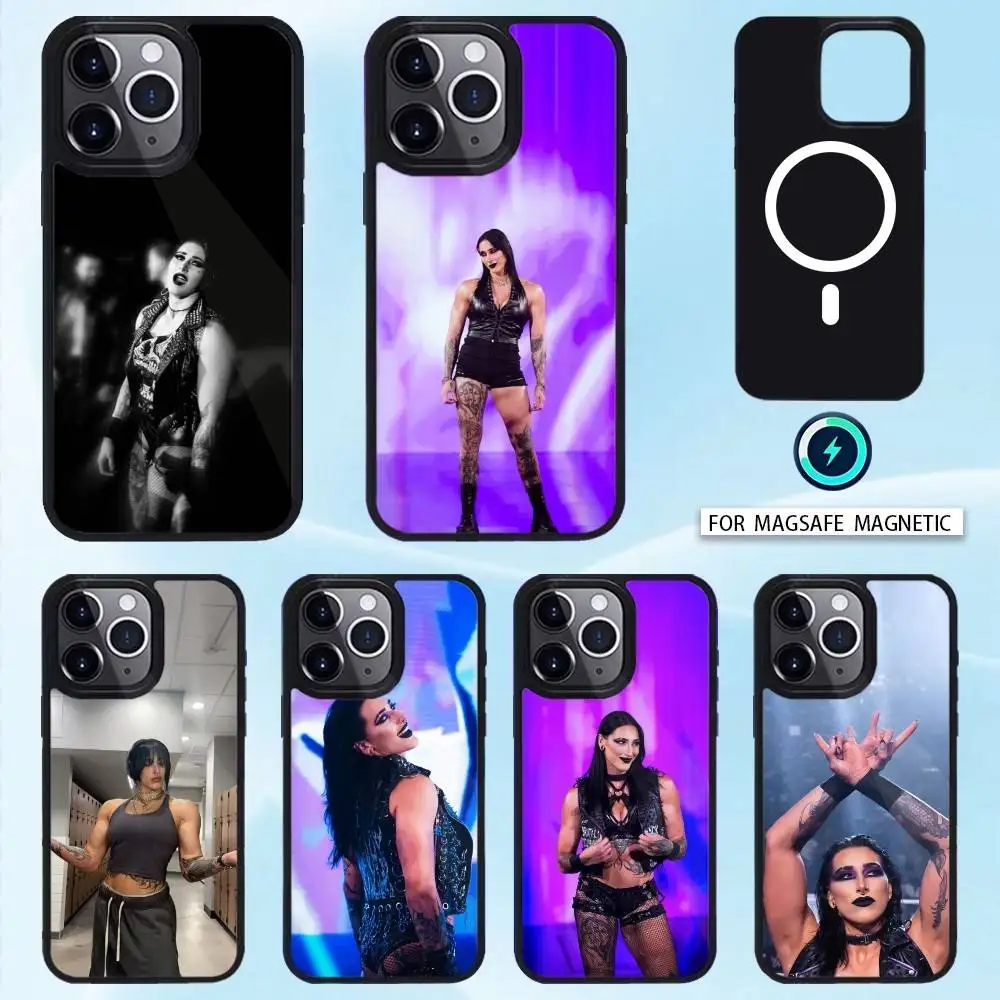 

Mami Violet Wing Phone Case Magnetic For iPhone16 15 14 13 12 Pro Max For Magsafe Wireless Charging Cover