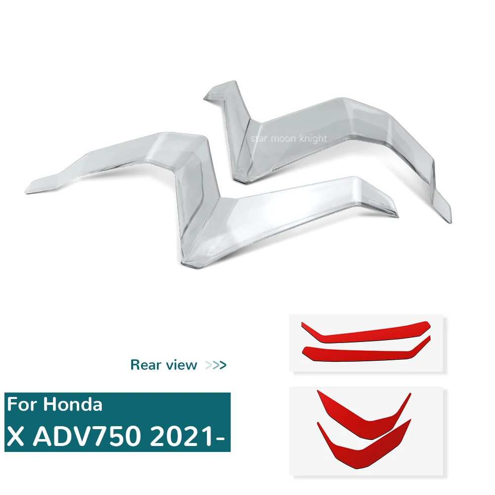 Side Luchtgeleiders Voor Honda X-ADV 750 X ADV XADV 750 2021-2024 Motorfiets Been Windscherm Voorruit Kuip accessoires