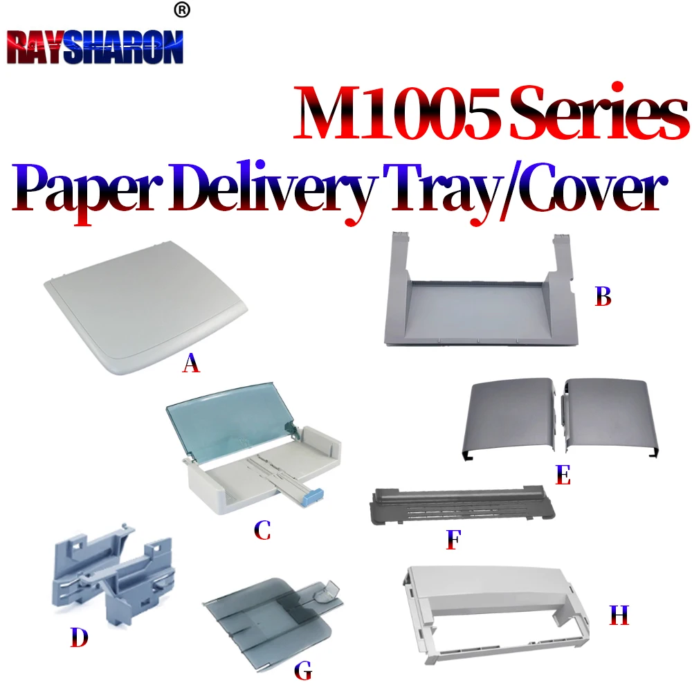Paper Input Tray Assembly Paper Delivery Tray Fastener Back Cover Froot Door Frame For HP 1005 3030 3020 3015 M1005 RM1-4305-000