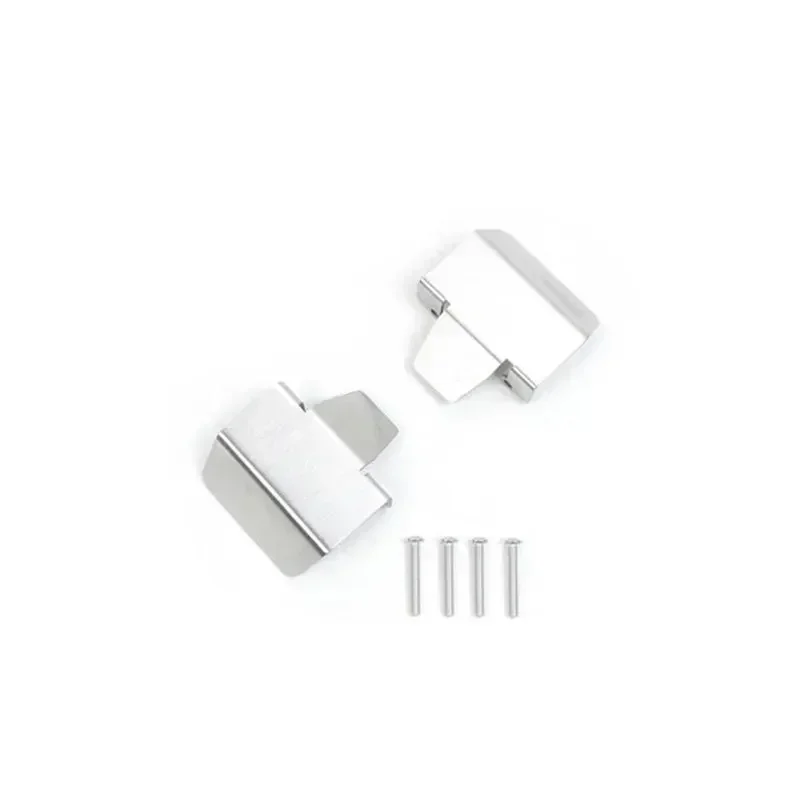 แผ่นกันกระแทกใต้ท้องรถ ทำจากสแตนเลส สำหรับรถ AXIAL RBX10 Ryft 1/10 RC Crawler อะไหล่แต่ง