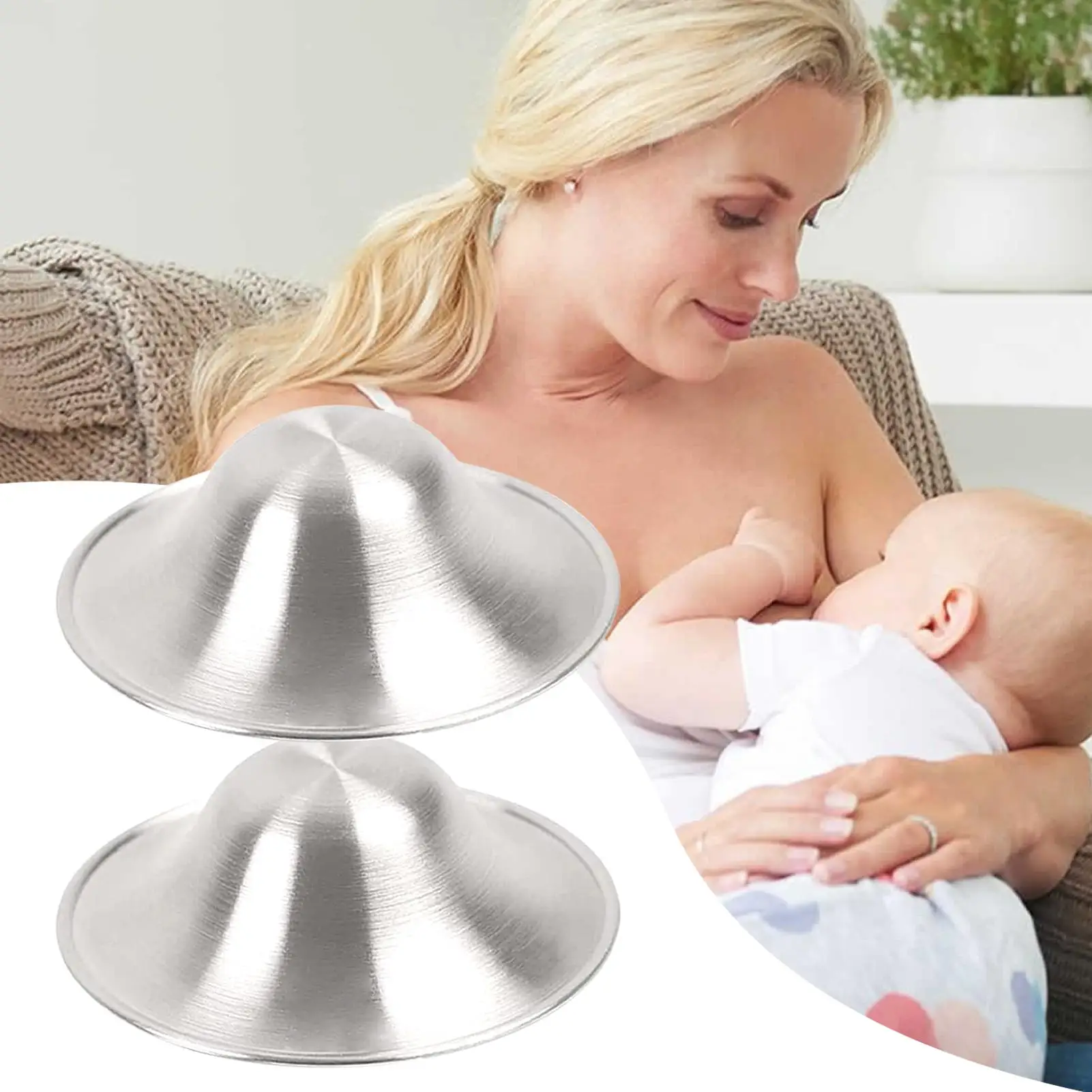 

Металлические накладки на соски для грудного вскармливания, накладки на соски для кормления, мягкие уютные накладки на бюстгальтер для ухода за мамой, кормления