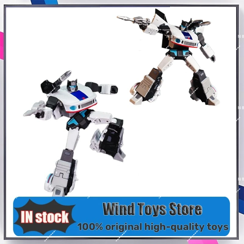 التحول ماجيك سكوير MS-TOYS MS-B35 2.0 MSB35 MS-B35A MSB35A جاز البلوز أنيمي روبوت لعبة مجسمة عمل الشكل مع ملصق