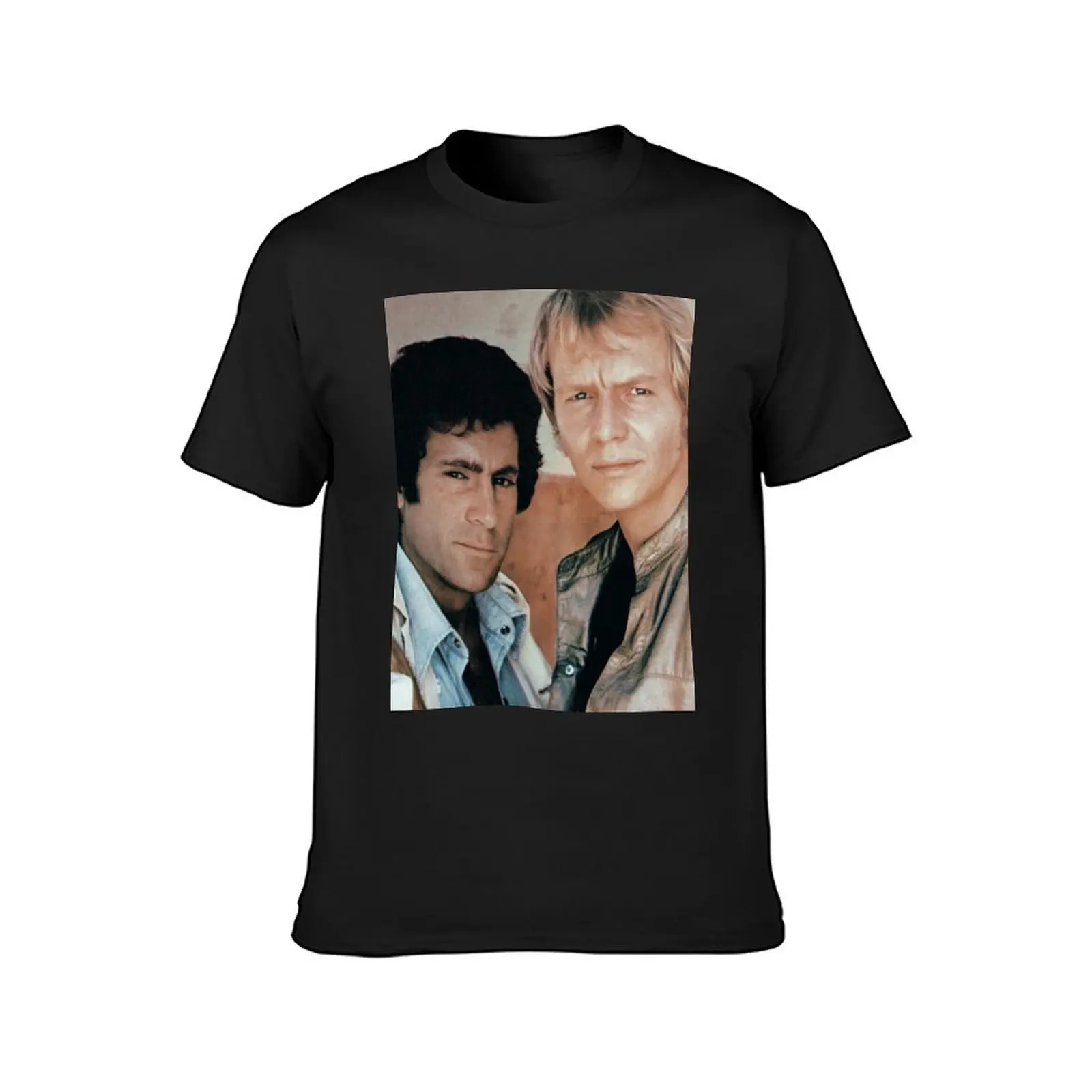 Starsky and Hutch T-Shirt blacks Short sleeve tee tshirts for men