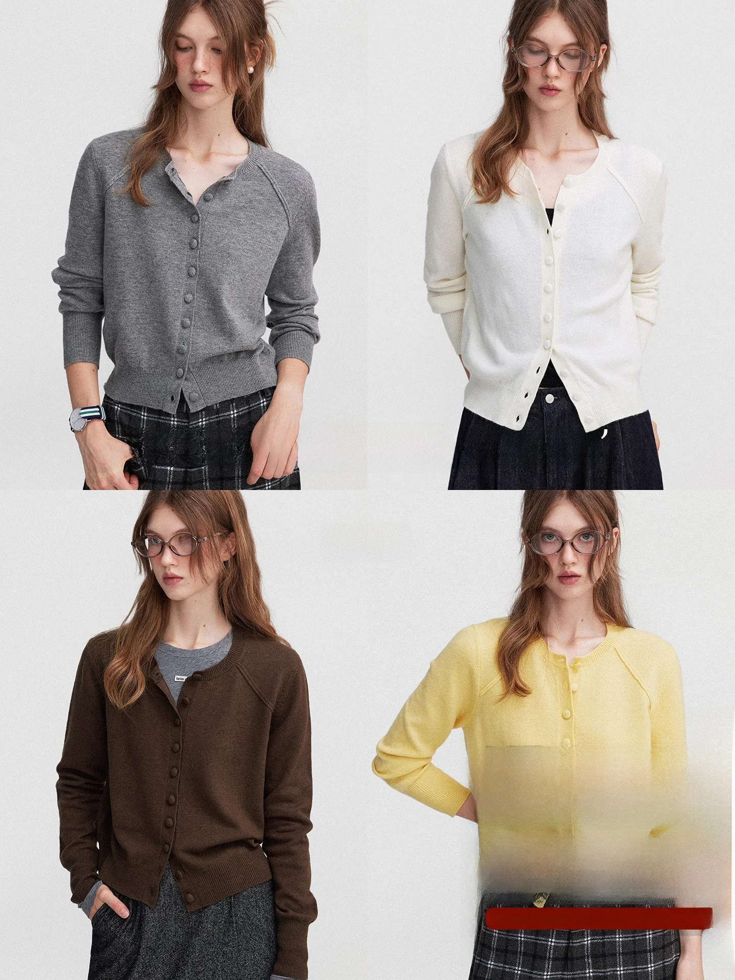 

Женский вязаный кардиган Le из шелка и кашемира с длинными рукавами, стандартный крой, комфортный, мягкий, однотонный, для повседневной носки, зимнее пальто