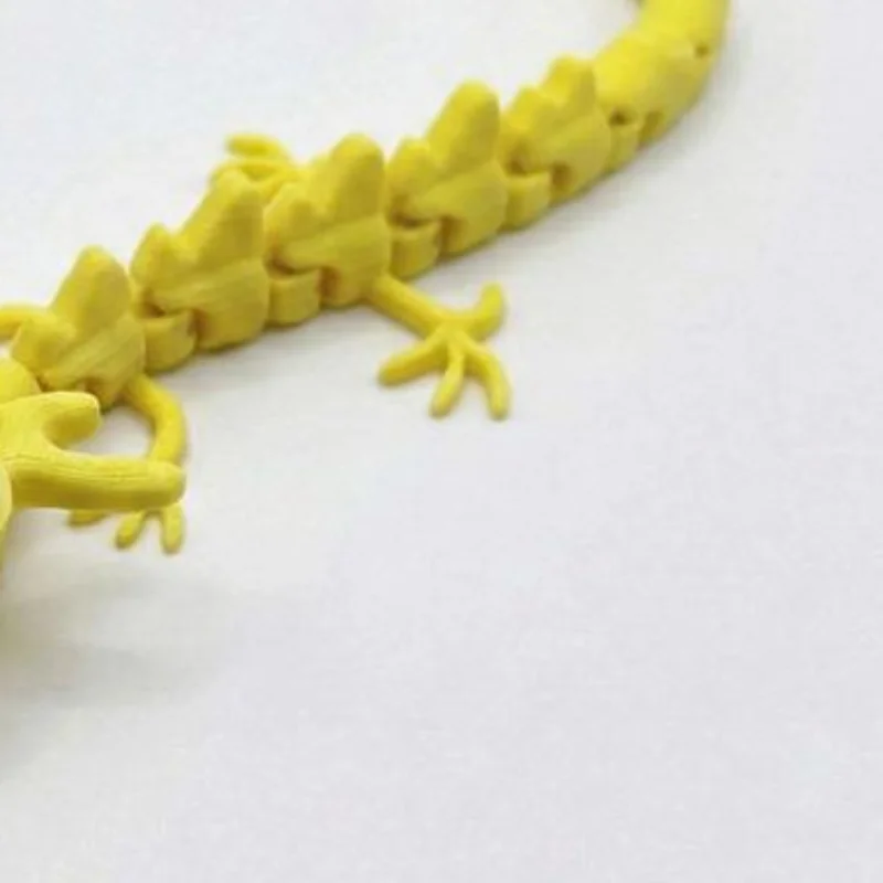 3D Printed Stupid Joints Dragon Sculpture Articulated Joints Crafts Desktop Decoration Ornaments Home Office Decor