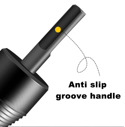 Imagem -03 - Broca de Lenha Divisor Haste Hexagonal Redonda Madeira Splitting Cone Reamer Punch Driver Bits Ferramentas para Trabalhar Madeira 32 mm