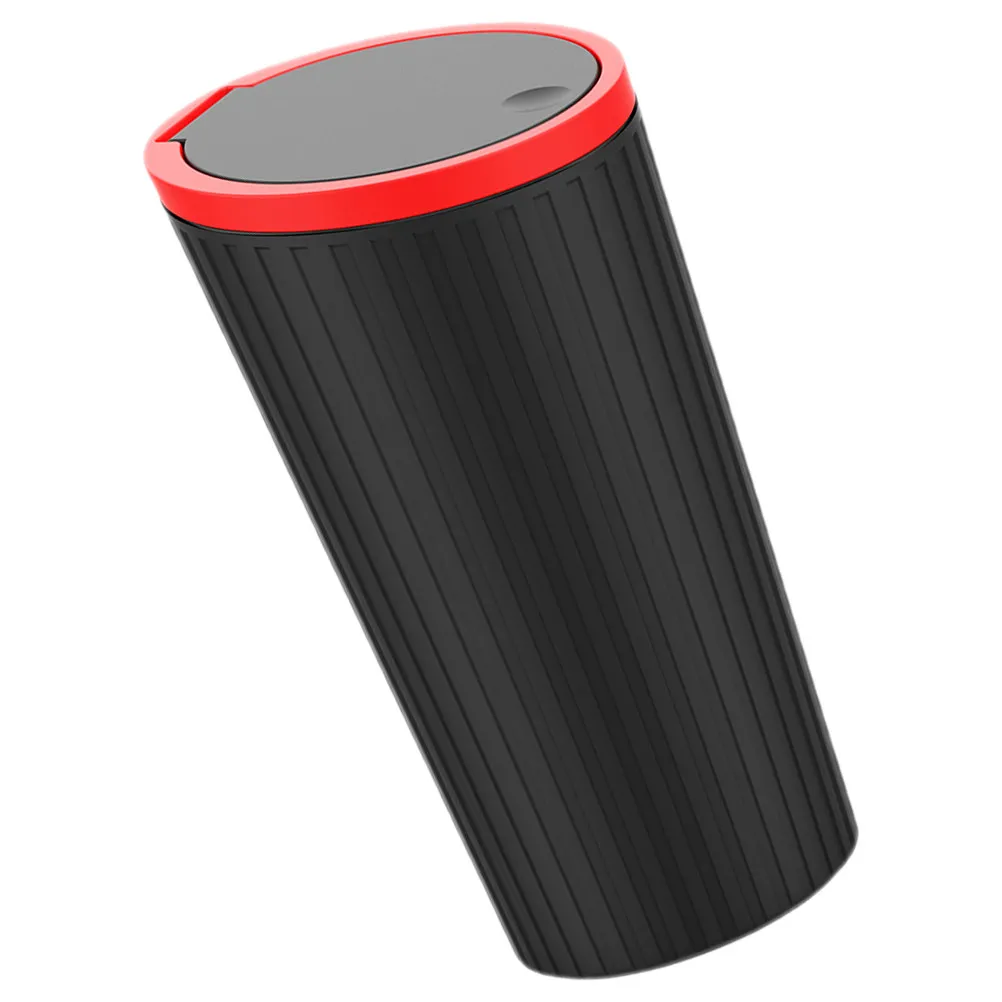 

Car Trash Can Small Leakproof Portable Waste Bin Cup Holder Mini Garbage Container For Car Accessories Vehicle Organizer