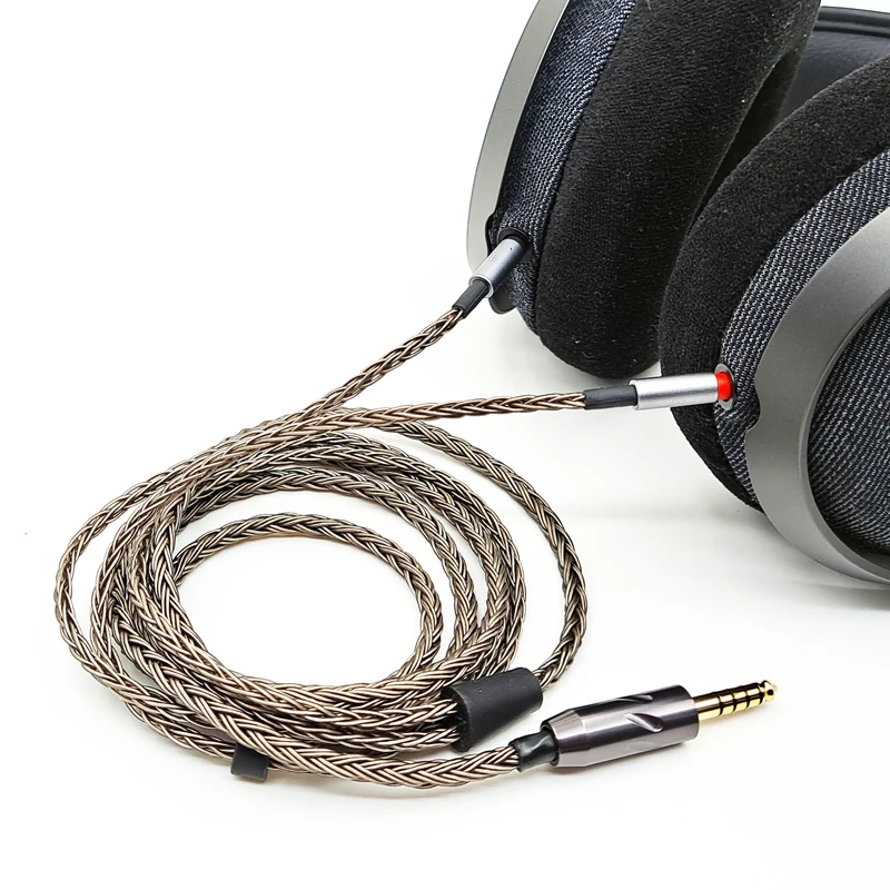 99% 9997 однокристальный медный 6N OCC аудиокабель 2,5 мм/4,4 мм Баланс для Philips Fidelio X3 /FiiO mp3