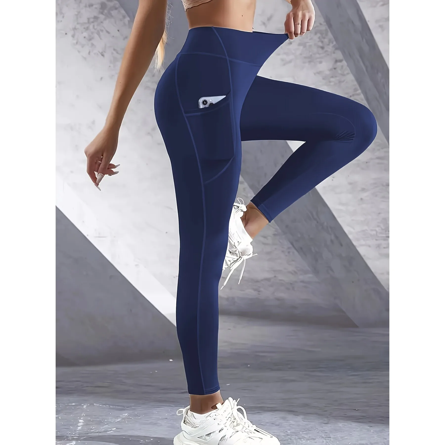 High Waist Yoga Pants Women's High Waist Leggings Neutral Gender Bottoming Pants Spring Collection Store Same Style