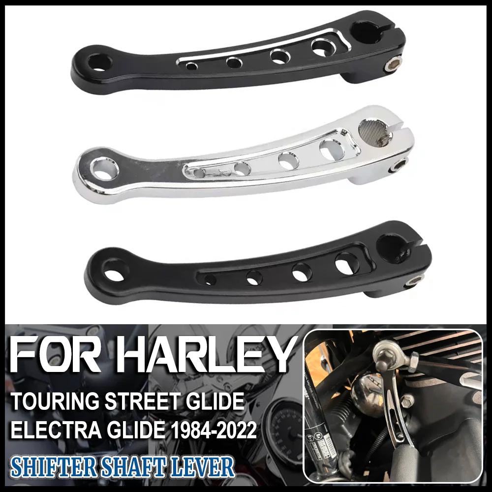 

Motorcycle Shifter Shaft Lever CNC Inner Arm Rod Shift For Harley Touring Road King Electra Street Glide 1984-2022 FLTR FLT