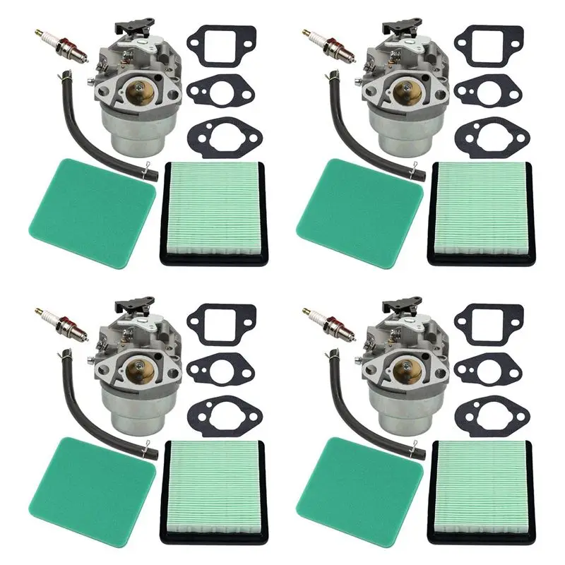

M11K-4X Carburetor + Gasket + Air Filter Plug For Honda GCV160 Engine HRB216 HRR216 HRS216 HRT216 HRZ216 Lawn Mower